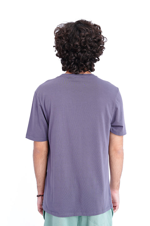 Men Branded Graphic Tee - D/Grey