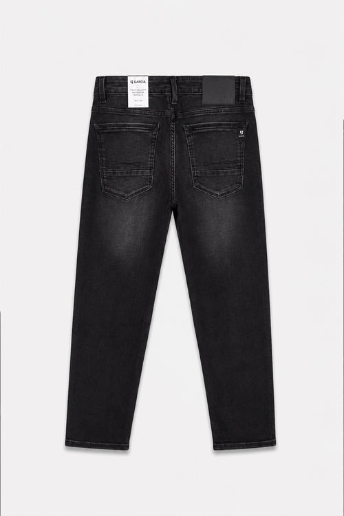Men Branded Denim Jeans - Black