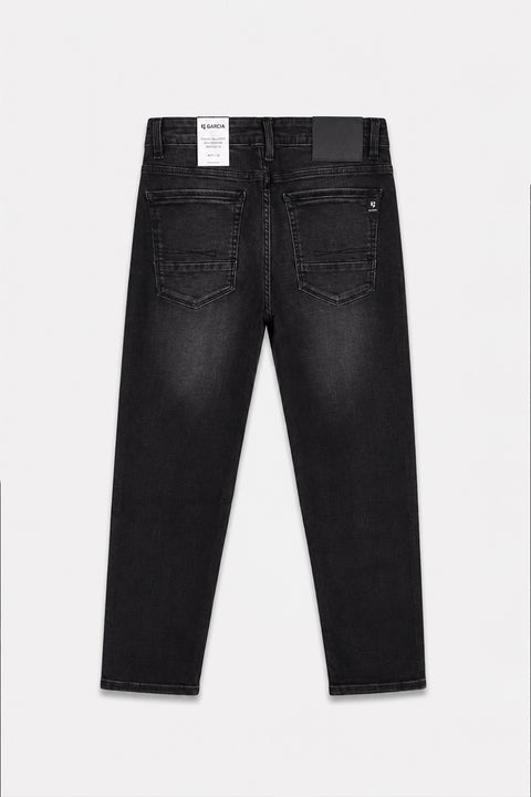 Men Branded Denim Jeans - Black
