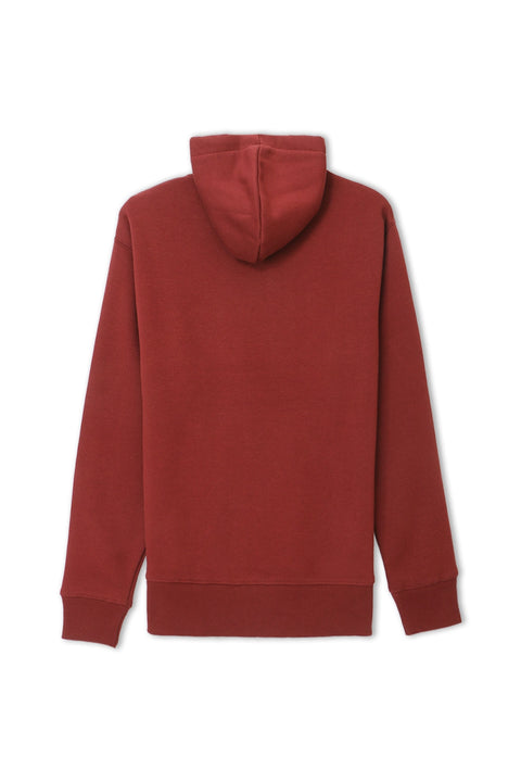 Men Green Coast Hoodie - Maroon