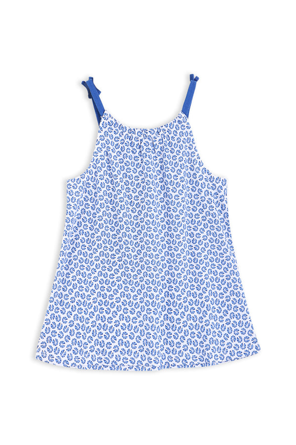 Girls Branded Graphic Tunic - Blue