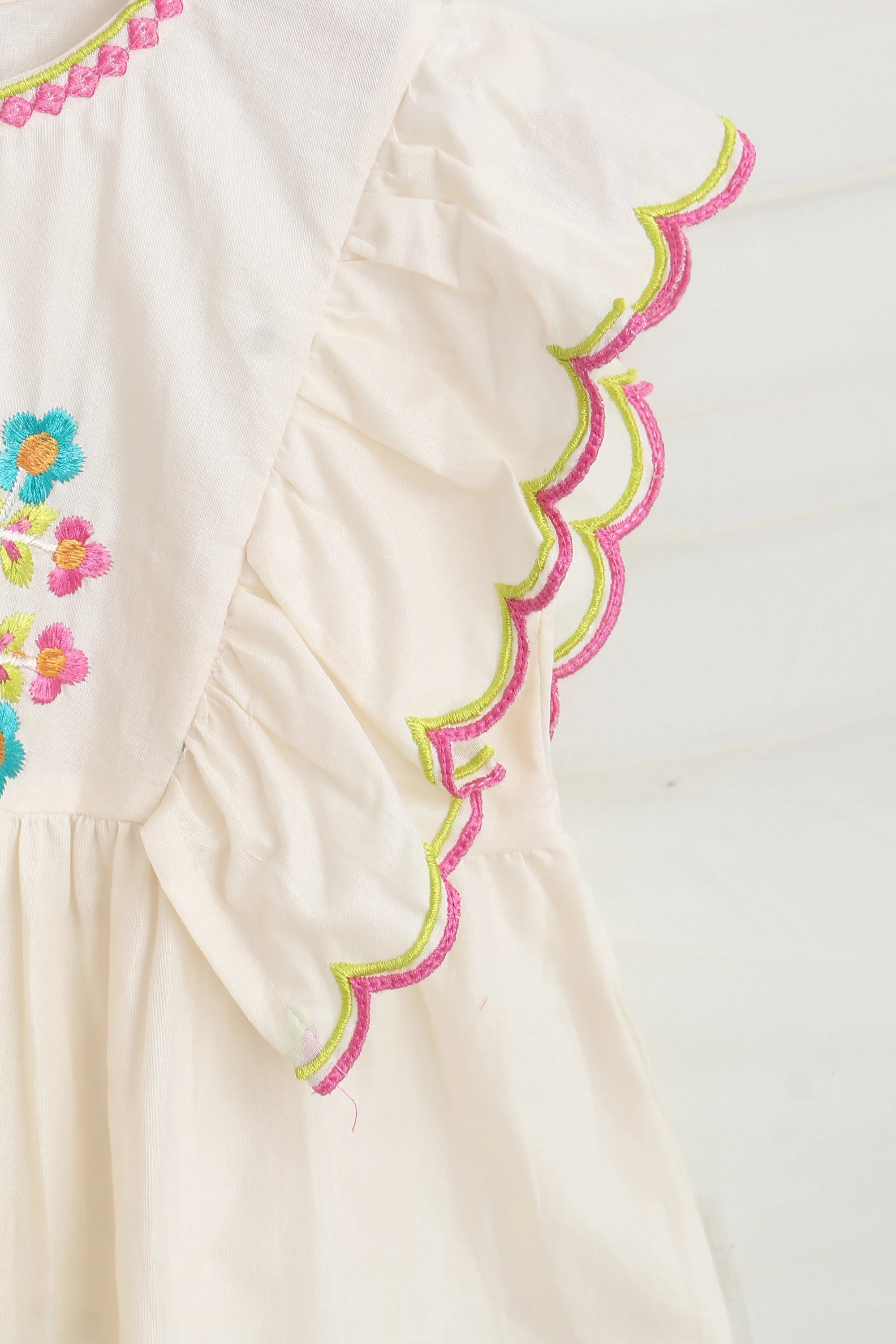EMB LAWN FROCK