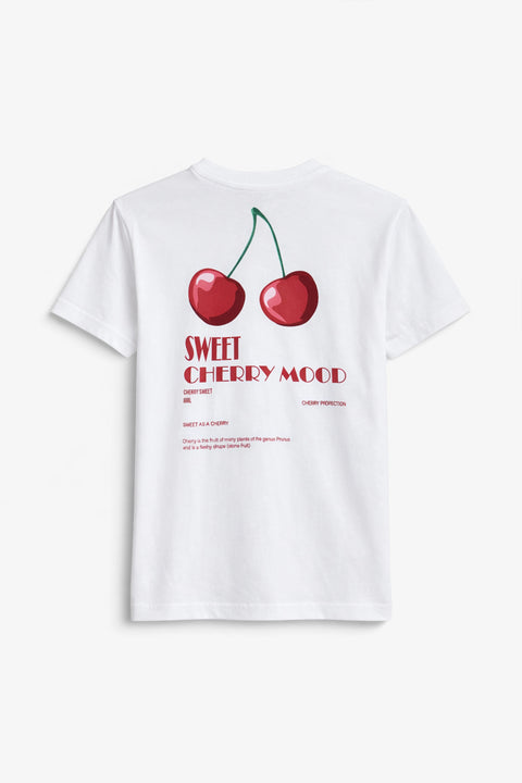 Boys Branded Graphic T-Shirt - White