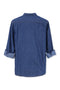 Men Denim Shirt DBP Pocket MDS23-03 - M/Blue