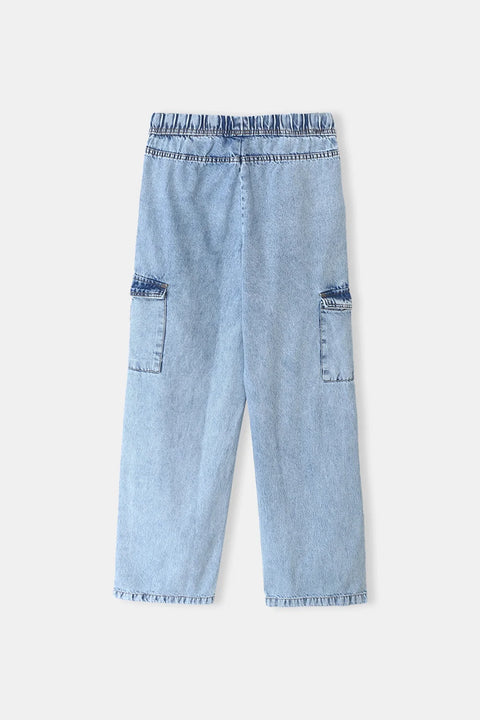 DENIM CARGO PANT
