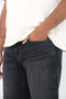 Man banana Straight Fit Denim Jeans - Black
