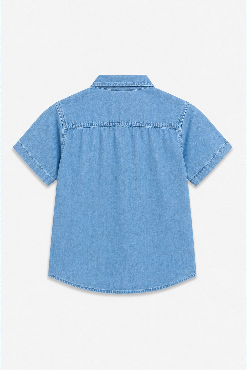 Girls Branded Shirt - L/Blue