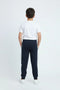 Boys Branded Fleece Trouser - Navy