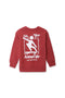 Boys Zara Graphic Sweatshirt - Maroon