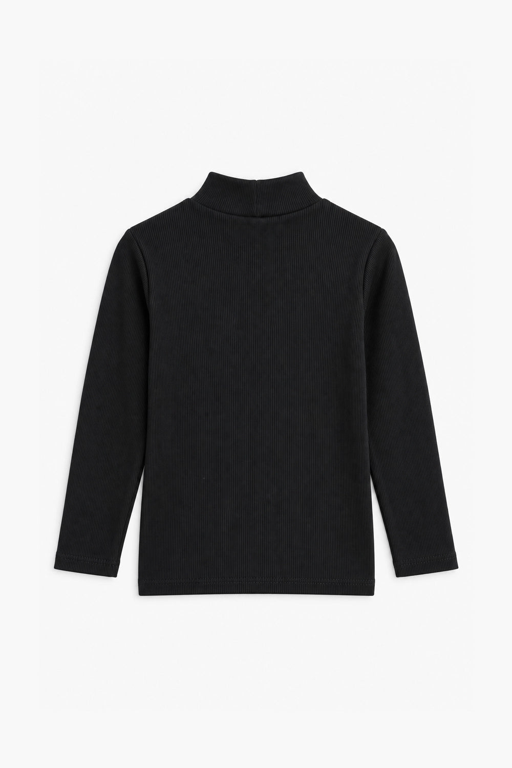 Boys Branded High Neck - Black