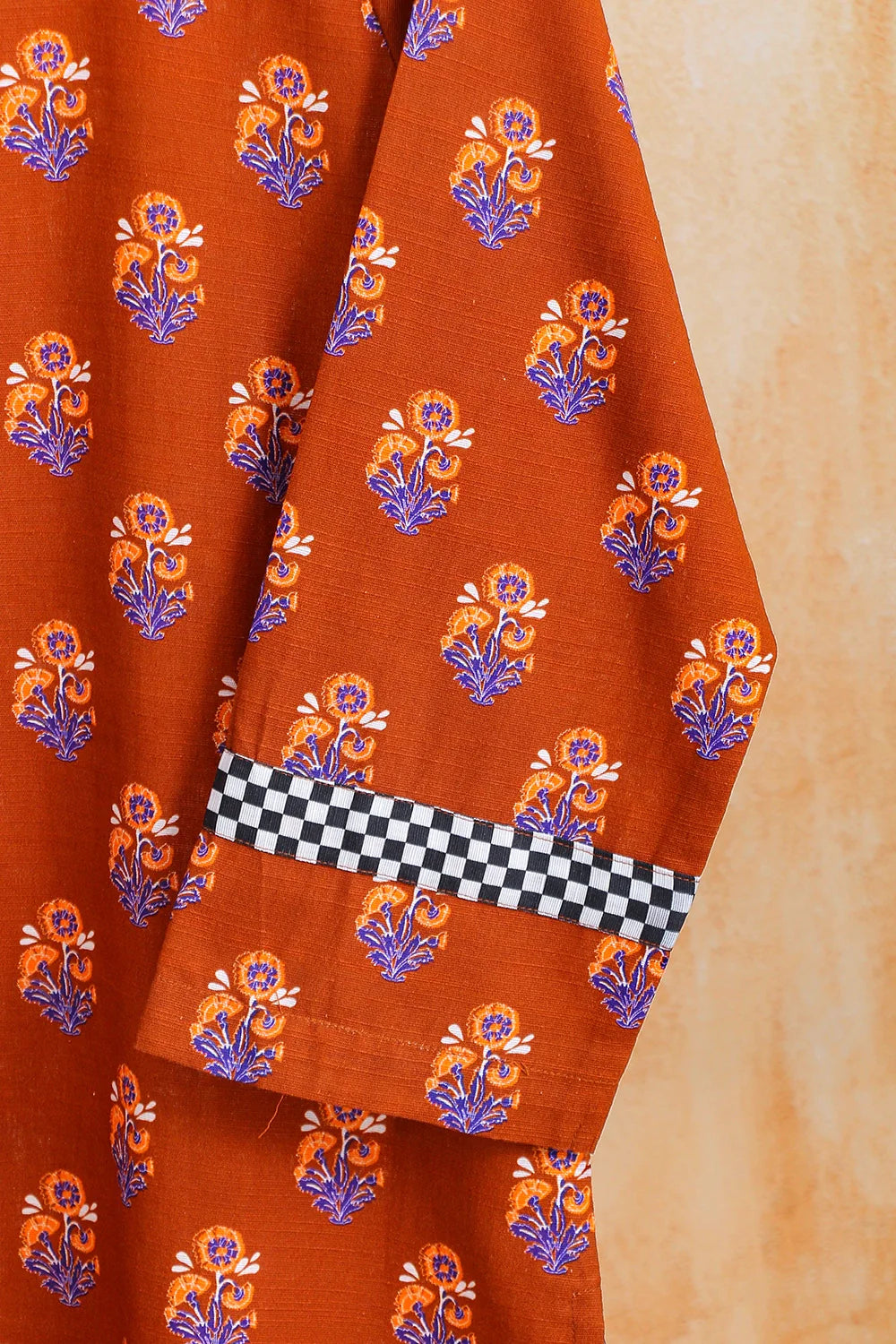 2 PIECE PRINTED KHADDAR SUIT
