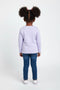 Girls Branded Graphic T-Shirt F/S - Purple