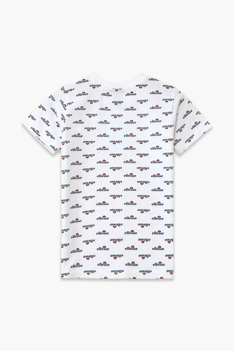 Boys Ellesse Graphic T-Shirt - White