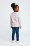 Girls Branded Graphic T-Shirt F/S - Pink And White