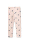 Girls Branded Graphic Legging - Baby Pink