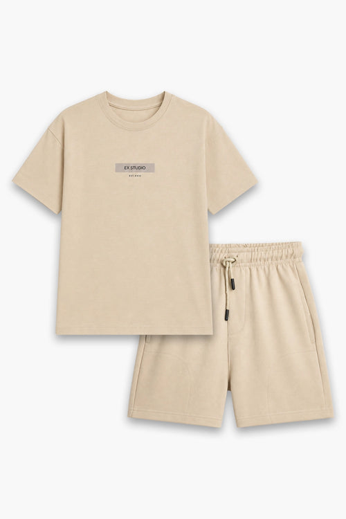 Graphic 2 Piece Short Suit