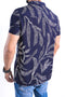 Men Casual Viscose printed Hawaii Dyed Shirt - Navy