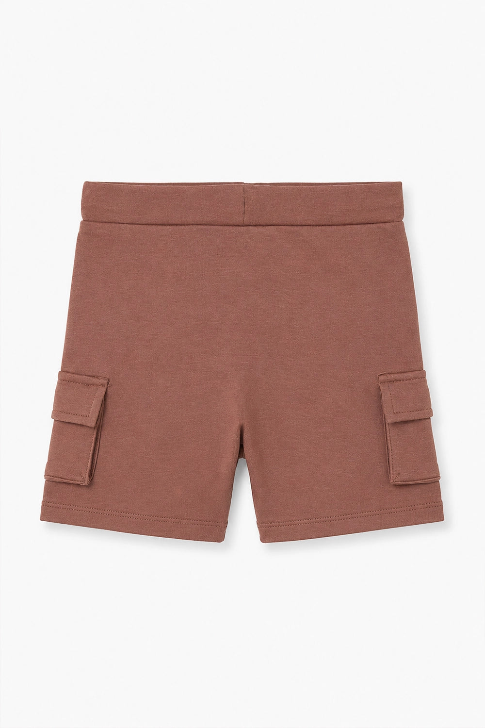 Boy Branded Cargo Short - Brown