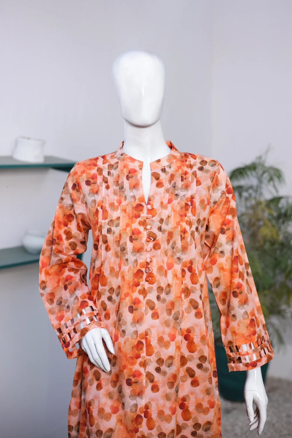 2 PIECE PRINTED LAWN SUIT