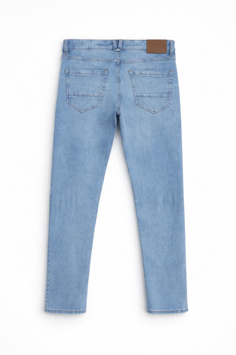 Men Branded Denim Jeans - L/Blue