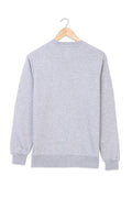 Men Branded Graphic Sweatshirt - Grey