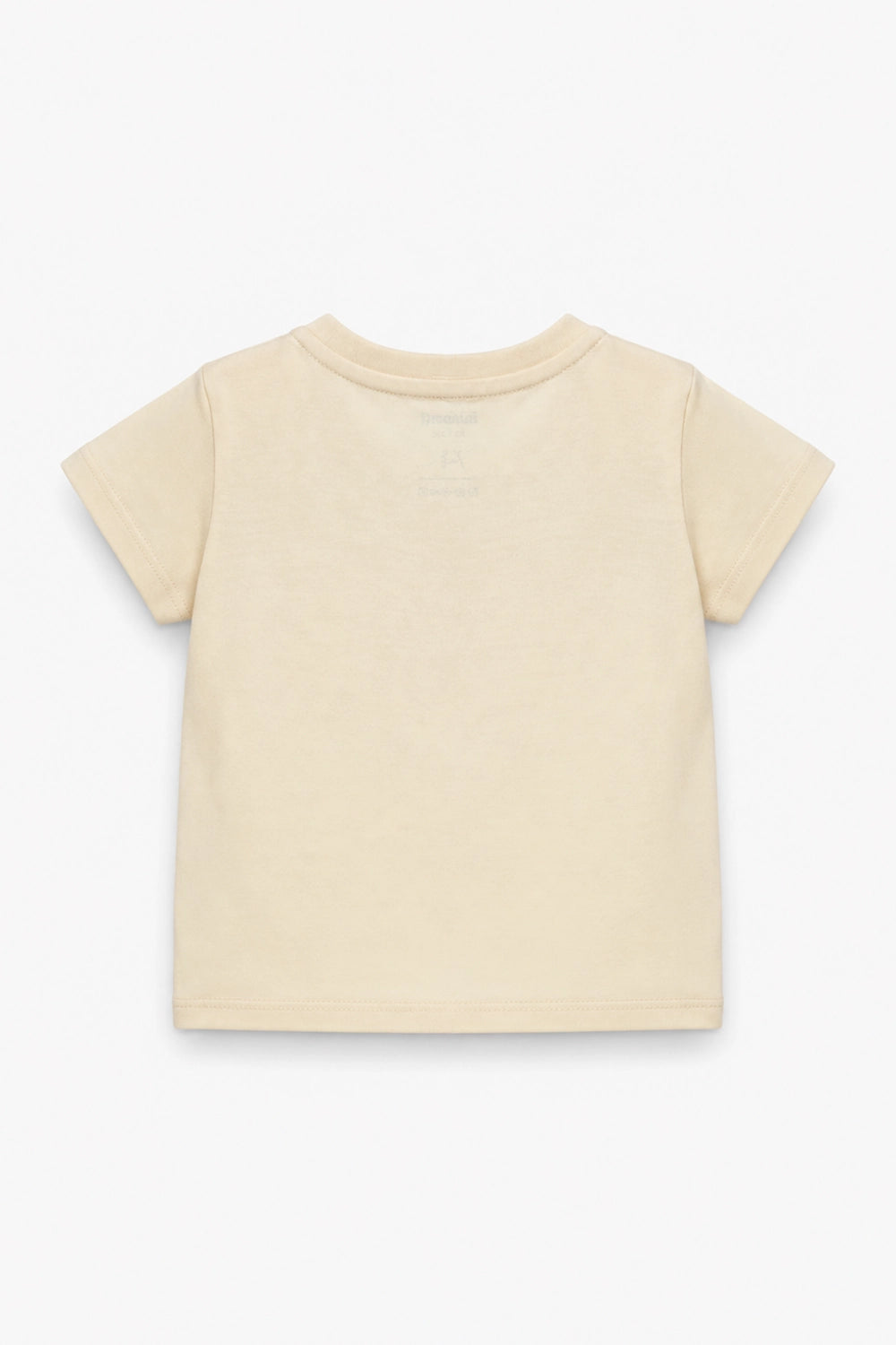 Girls Branded Graphic T-Shirt - Cream