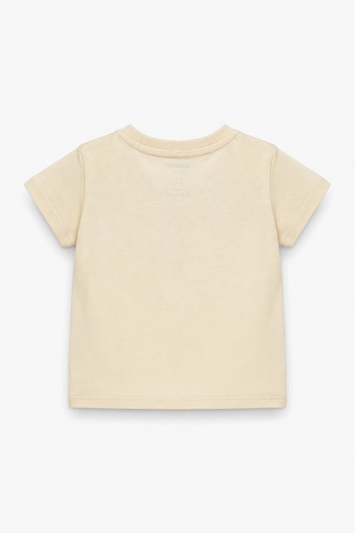 Girls Branded Graphic T-Shirt - Cream