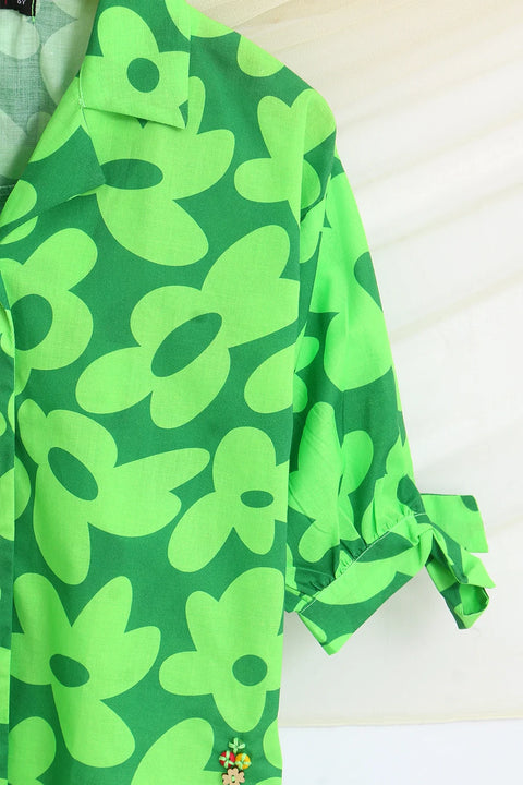 2 PIECE LAWN FUSION SUIT