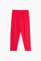 Women's Branded Capri - red