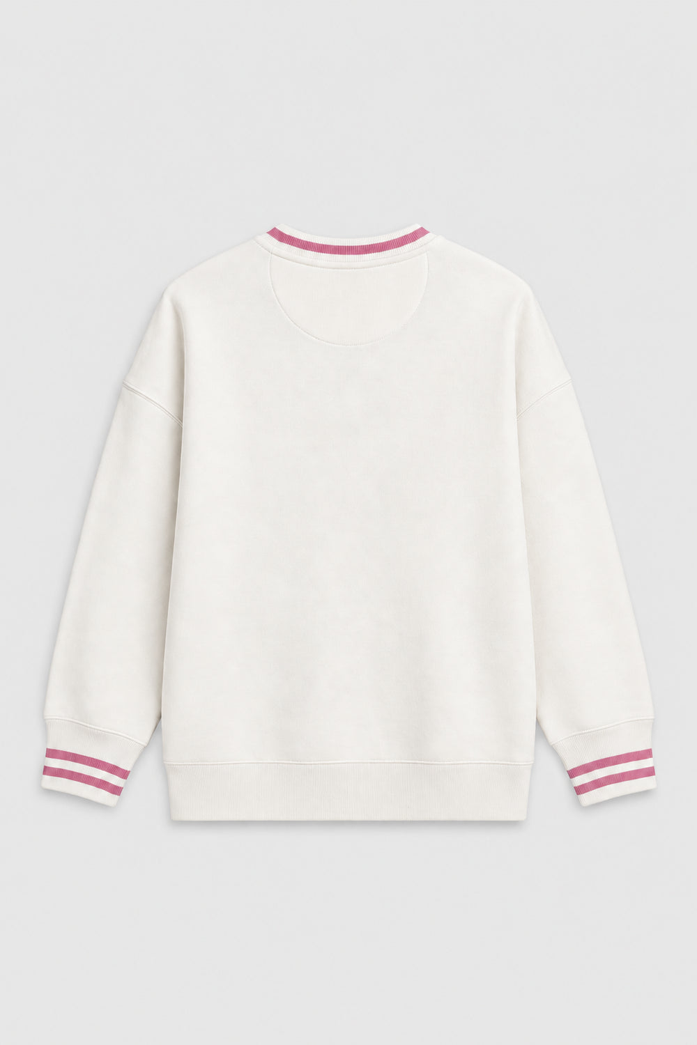 Women Branded Fleece EMB Sweatshirt - Cream