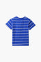 Boys Branded Linings T-Shirt - Royal Blue