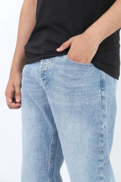 Man District Denim Jeans - L/Blue