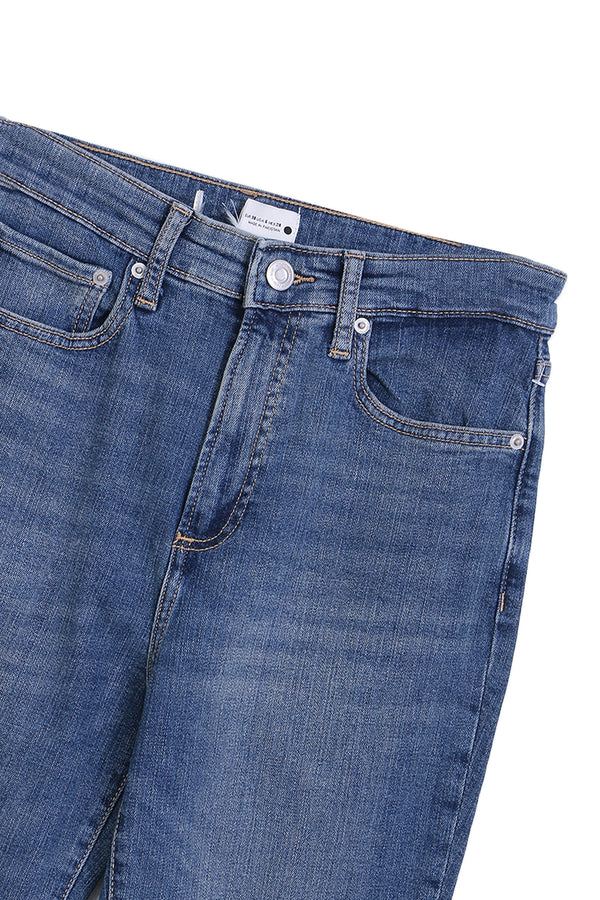 Women's Zara Flare Denim Pant - M/Blue