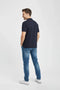 Big & Tall Men Branded Polo - Navy
