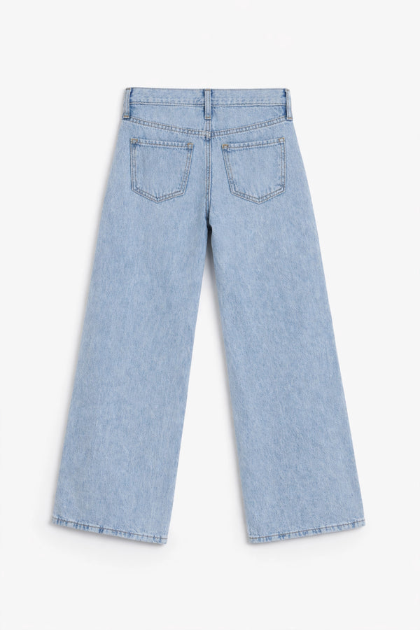 Girls Branded Jeans  - Ice Blue