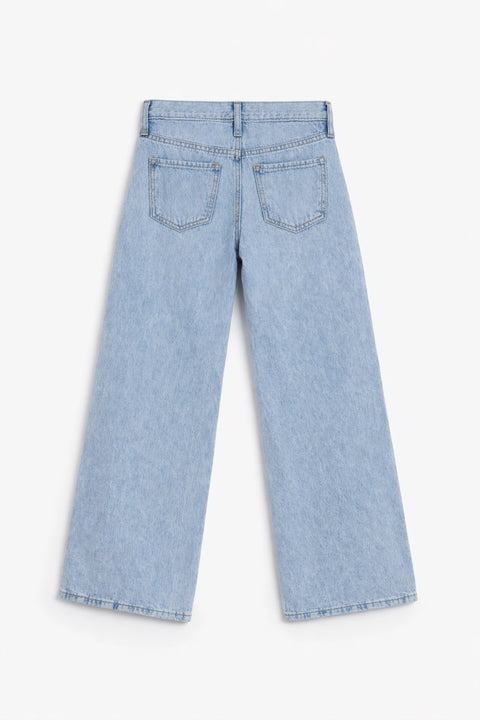Girls Branded Jeans  - Ice Blue