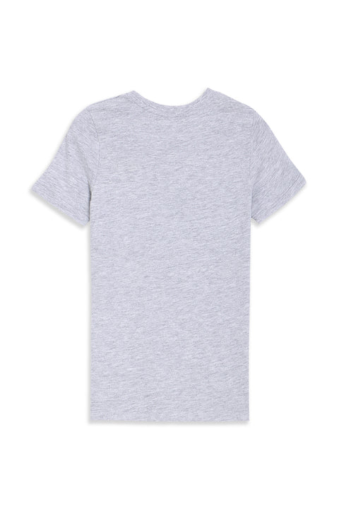Boys Branded Graphic T-Shirt - Grey