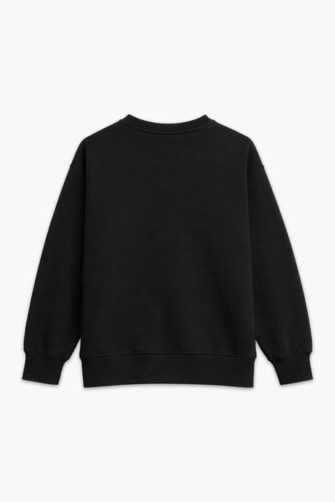 Boys Branded Graphic Sweatshirt - Black