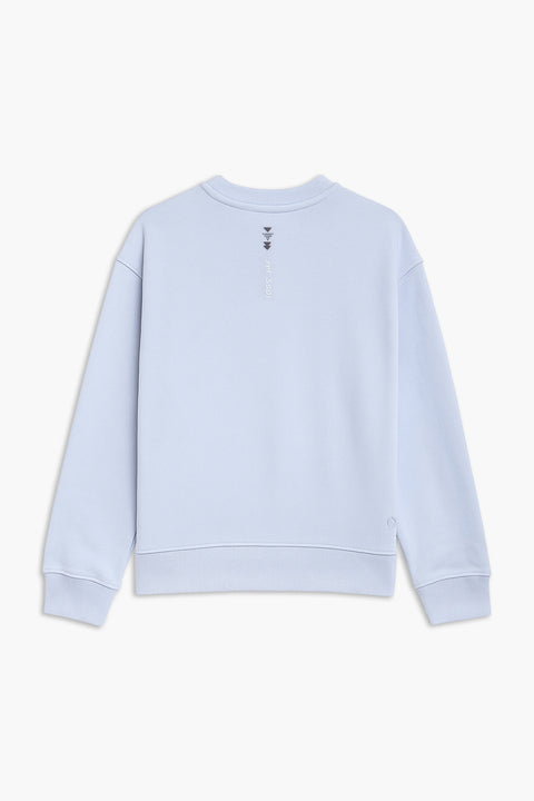 Girls Branded Graphic Sweatshirt - L/Purple