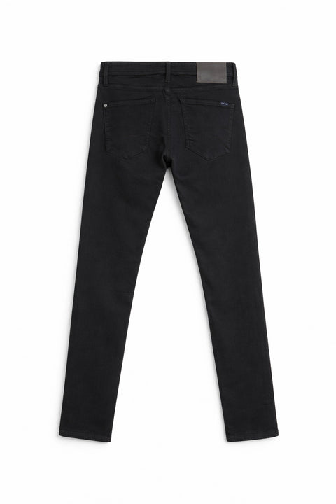Men Branded Denim Jeans - Black