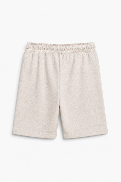 Boy Branded Short - Seed Pearl