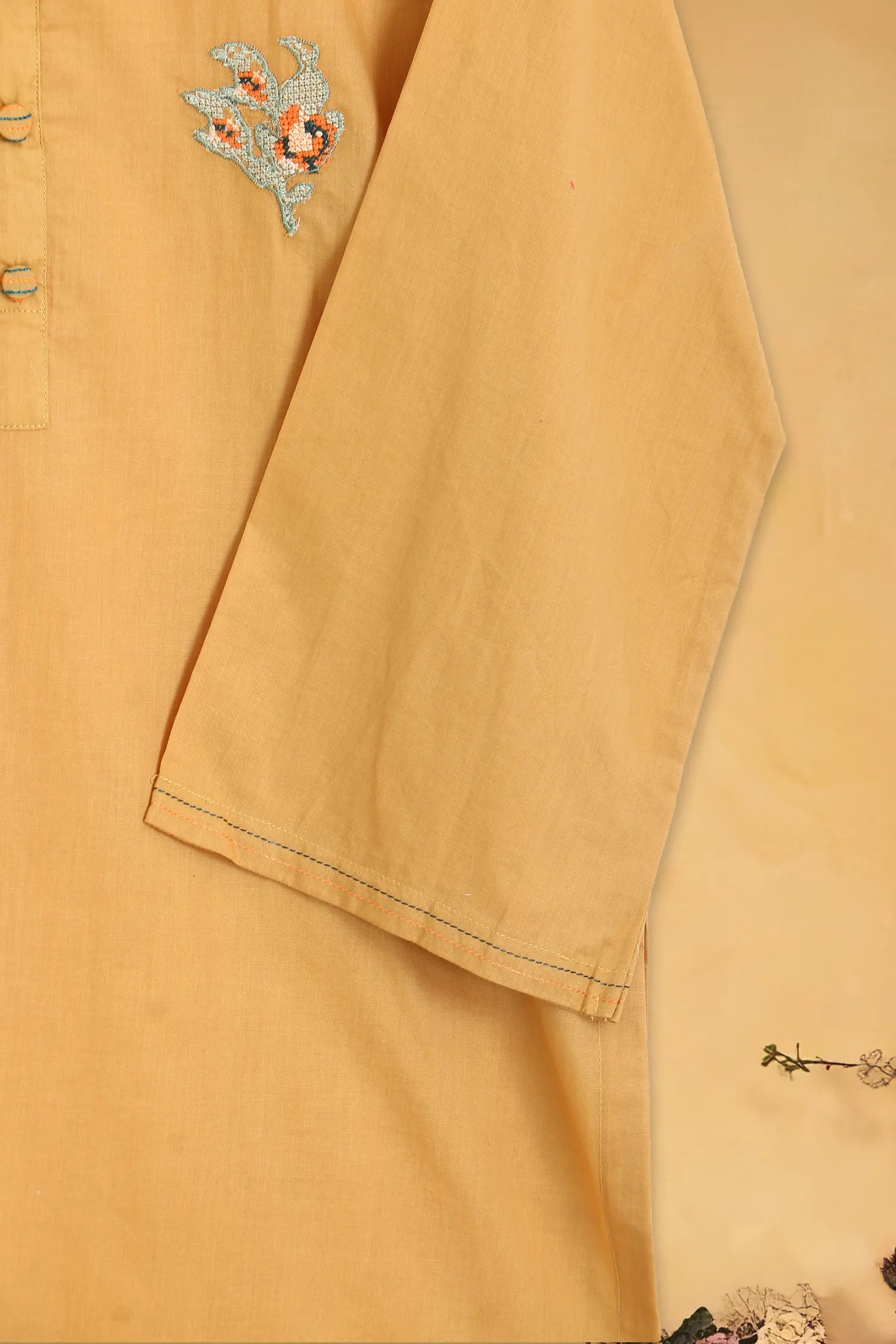 2 PIECE EMB LAWN SUIT