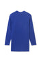 Women Branded Hi-Neck  - Royal Blue