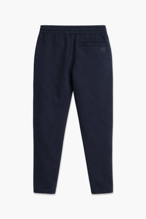 Men Branded Fleece Pajama - Navy
