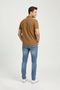 Men Branded Polo - Camel