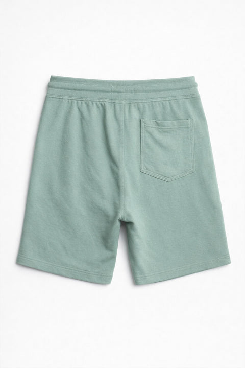 Men Branded Short - Green