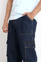 DENIM CARGO PANT