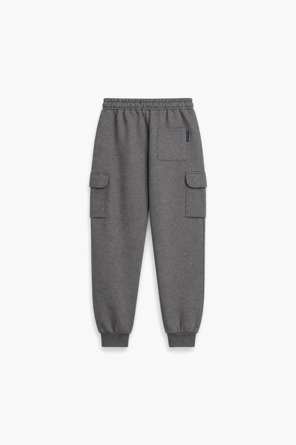 Men Branded Cargo Trouser - Charcoal