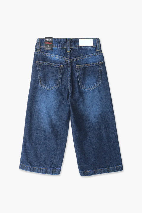 Denim Wide Leg Pant