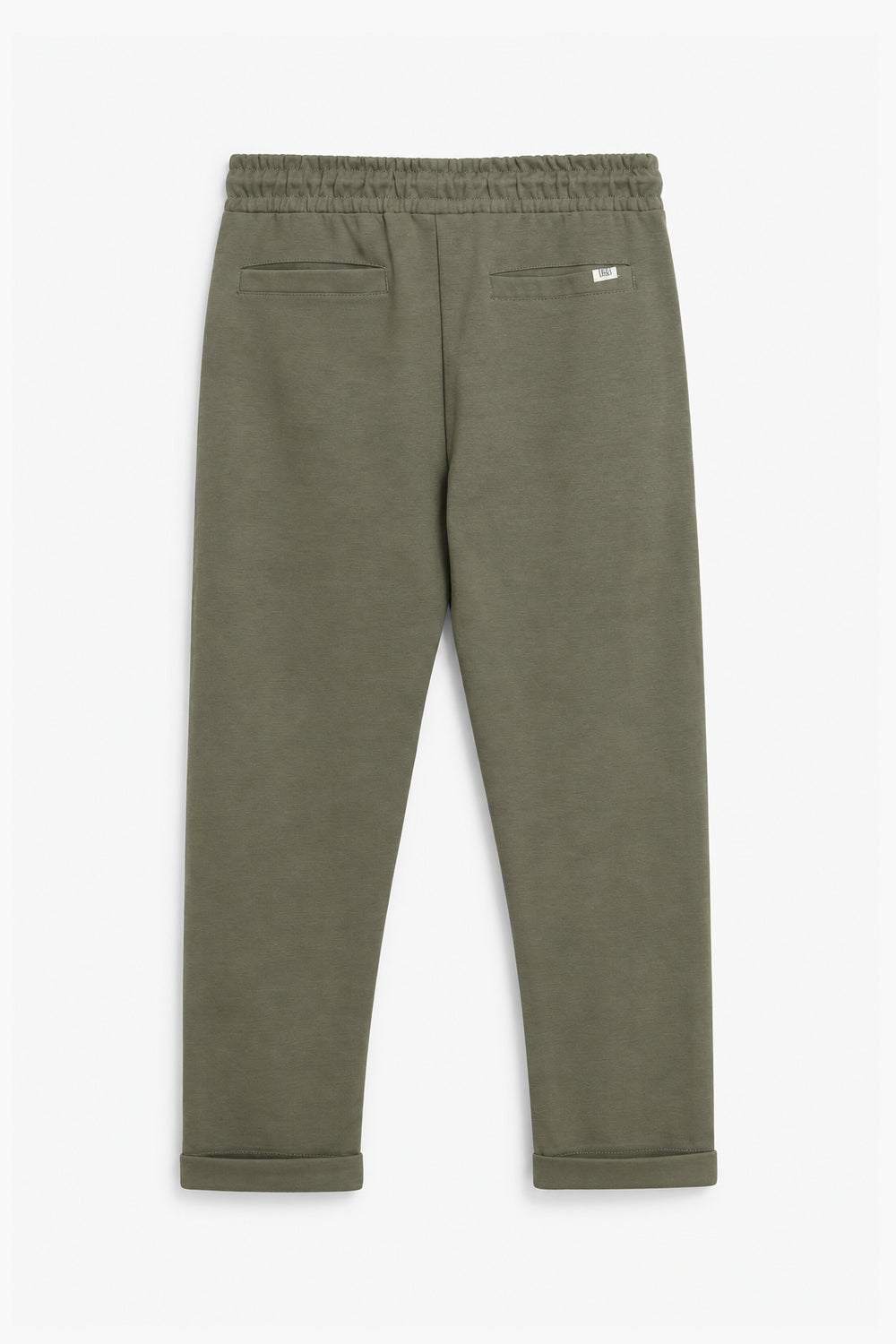 Men Branded Trouser - Olive
